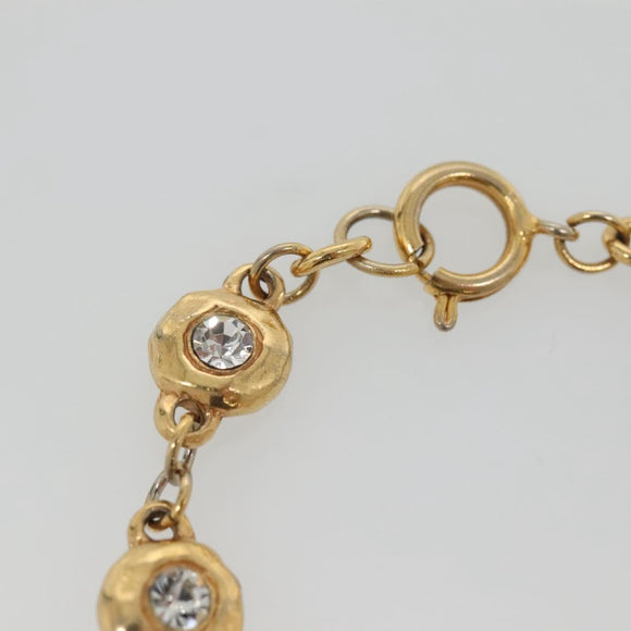 CHANEL Bracelet metal Gold CC Auth bs29168