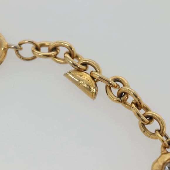 CHANEL Bracelet metal Gold CC Auth bs29168
