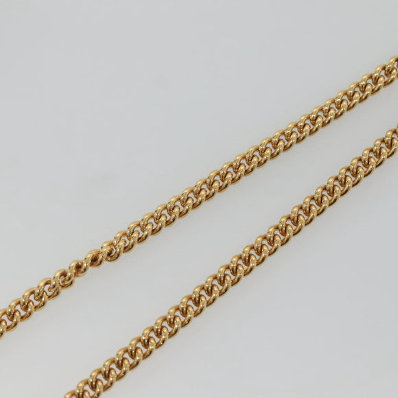 Christian Dior Necklace metal Gold Auth bs29170