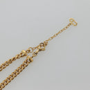 Christian Dior Necklace metal Gold Auth bs29170-11