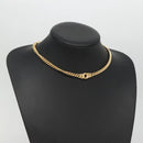 Christian Dior Necklace metal Gold Auth bs29170-14