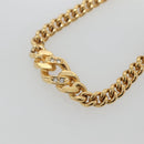 Christian Dior Necklace metal Gold Auth bs29170-2