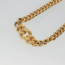 Christian Dior Necklace metal Gold Auth bs29170-8