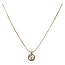 Christian Dior Necklace metal Gold Auth bs29171-1