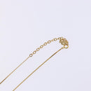 Christian Dior Necklace metal Gold Auth bs29171-12