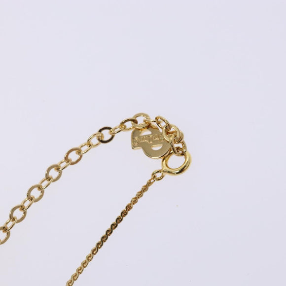 Christian Dior Necklace metal Gold Auth bs29171