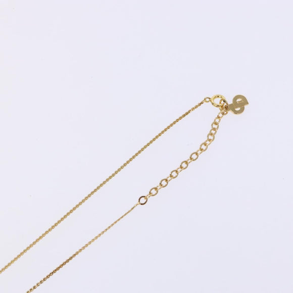 Christian Dior Necklace metal Gold Auth bs29171