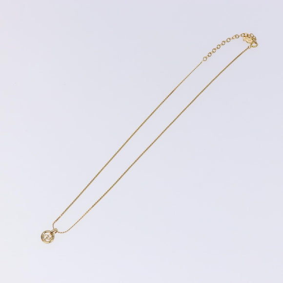 Christian Dior Necklace metal Gold Auth bs29171