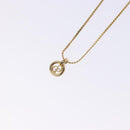 Christian Dior Necklace metal Gold Auth bs29171-9