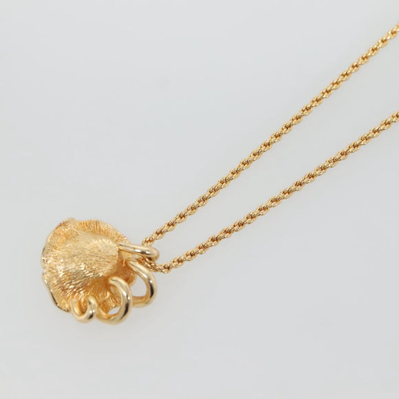 Christian Dior Necklace metal Gold Auth bs29172