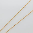 Christian Dior Necklace metal Gold Auth bs29172-9