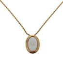Christian Dior Necklace metal Gold Auth bs29173-1