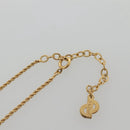 Christian Dior Necklace metal Gold Auth bs29173-10