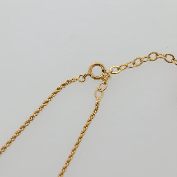 Christian Dior Necklace metal Gold Auth bs29173