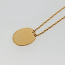 Christian Dior Necklace metal Gold Auth bs29173-7