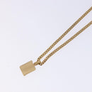 Christian Dior Necklace metal Gold Auth bs29174-10