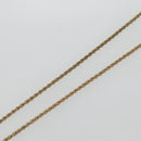 Christian Dior Necklace metal Gold Auth bs29175-10