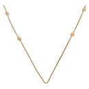Christian Dior Necklace metal Gold Auth bs29176-1