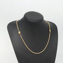 Christian Dior Necklace metal Gold Auth bs29176-12