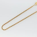 Christian Dior Necklace metal Gold Auth bs29176-8