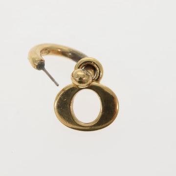 Christian Dior Pierce Earring metal Gold Auth bs29177 - 0
