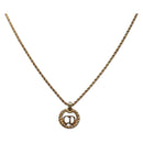 Christian Dior Necklace metal Gold Auth bs29180-1