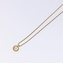 Christian Dior Necklace metal Gold Auth bs29180-10