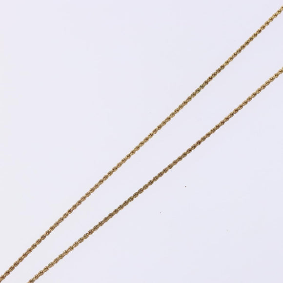 Christian Dior Necklace metal Gold Auth bs29180