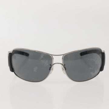 CHANEL Sunglasses plastic Black CC Auth bs29183 - 0