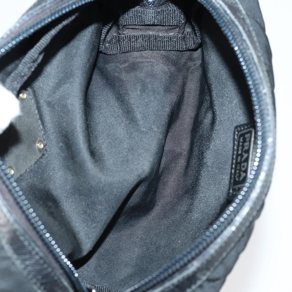 PRADA Pouch Nylon 4Set Black Khaki purple Auth bs29189