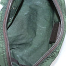 PRADA Pouch Nylon 4Set Black Khaki purple Auth bs29189-19