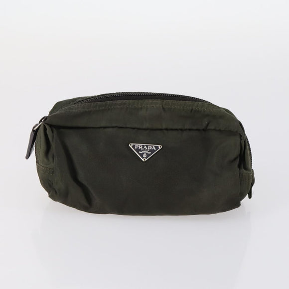 PRADA Beutel Nylon 4er-Set Schwarz Khaki Lila Auth bs29189