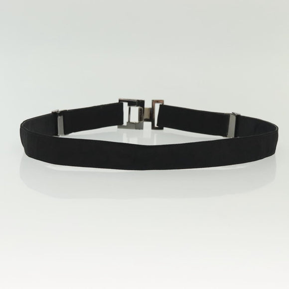 GUCCI GG Supreme Belt Leather 2Set Black Beige Auth bs29191