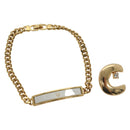 Christian Dior Brooch metal 2Set Gold Auth bs29193-1