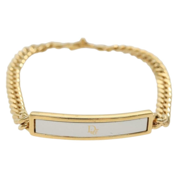 Christian Dior Brooch metal 2Set Gold Auth bs29193