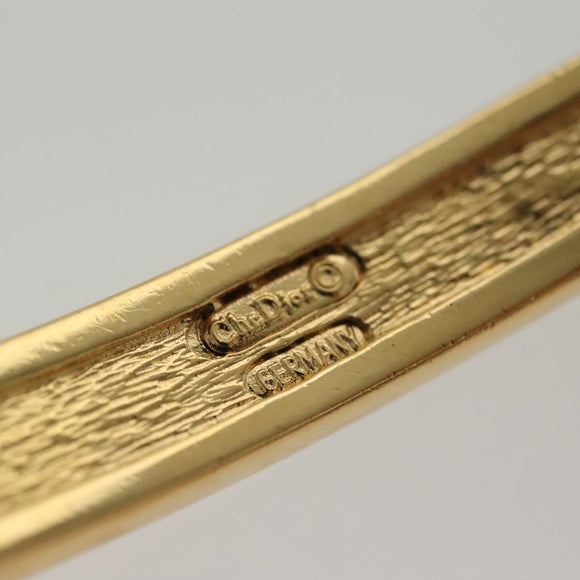 Christian Dior Brooch metal 2Set Gold Auth bs29193