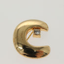 Christian Dior Brooch metal 2Set Gold Auth bs29193-7