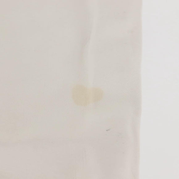 CHANEL Arm Cover Leather White CC Auth bs29195