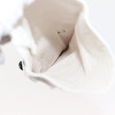 CHANEL Arm Cover Leather White CC Auth bs29195-7