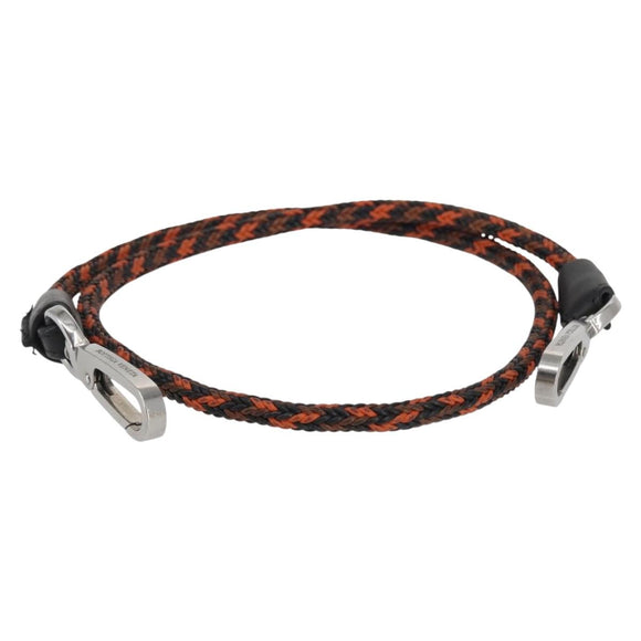 BOTTEGA VENETA Strap Leather Orange Auth bs29198