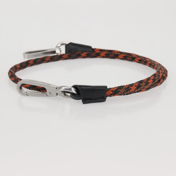 BOTTEGA VENETA Strap Leather Orange Auth bs29198