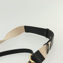 Chloe Shoulder Bag Leather 2way Bordeaux Gold Silver Auth bs29200-15