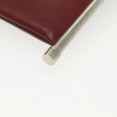 Chloe Shoulder Bag Leather 2way Bordeaux Gold Silver Auth bs29200-16