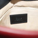 Chloe Shoulder Bag Leather 2way Bordeaux Gold Silver Auth bs29200-20