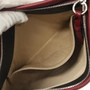 Chloe Shoulder Bag Leather 2way Bordeaux Gold Silver Auth bs29200-23