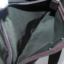 PRADA Shoulder Bag Nylon Khaki Silver Auth bs29203-23