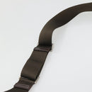 PRADA Shoulder Bag Nylon Khaki Silver Auth bs29203-8