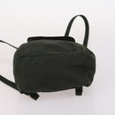 PRADA Backpack Nylon Khaki Silver Auth bs29204-5