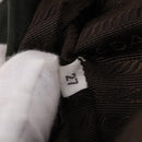 PRADA Backpack Nylon Khaki Silver Auth bs29204-11