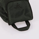 PRADA Backpack Nylon Khaki Silver Auth bs29204-6